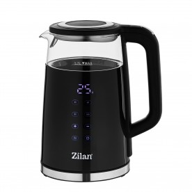 Zilan ZLN7859 vízforraló, max. 2200 W, 1,7 literes, rejtett fűtőszál, digitális kijelző